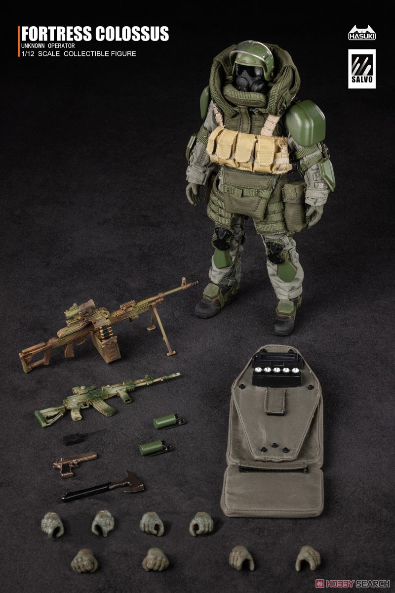 SALVOシリーズ BLACK OPS SA02 フォートレス・コロッサス (フィギュア