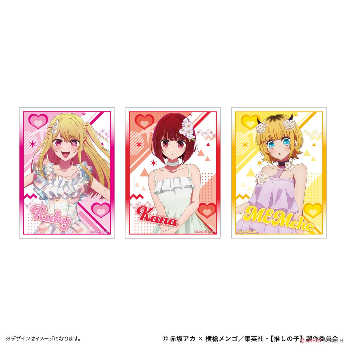 推しの子】 イラストスリーブNT 新生B小町 ルビー (カードスリーブ