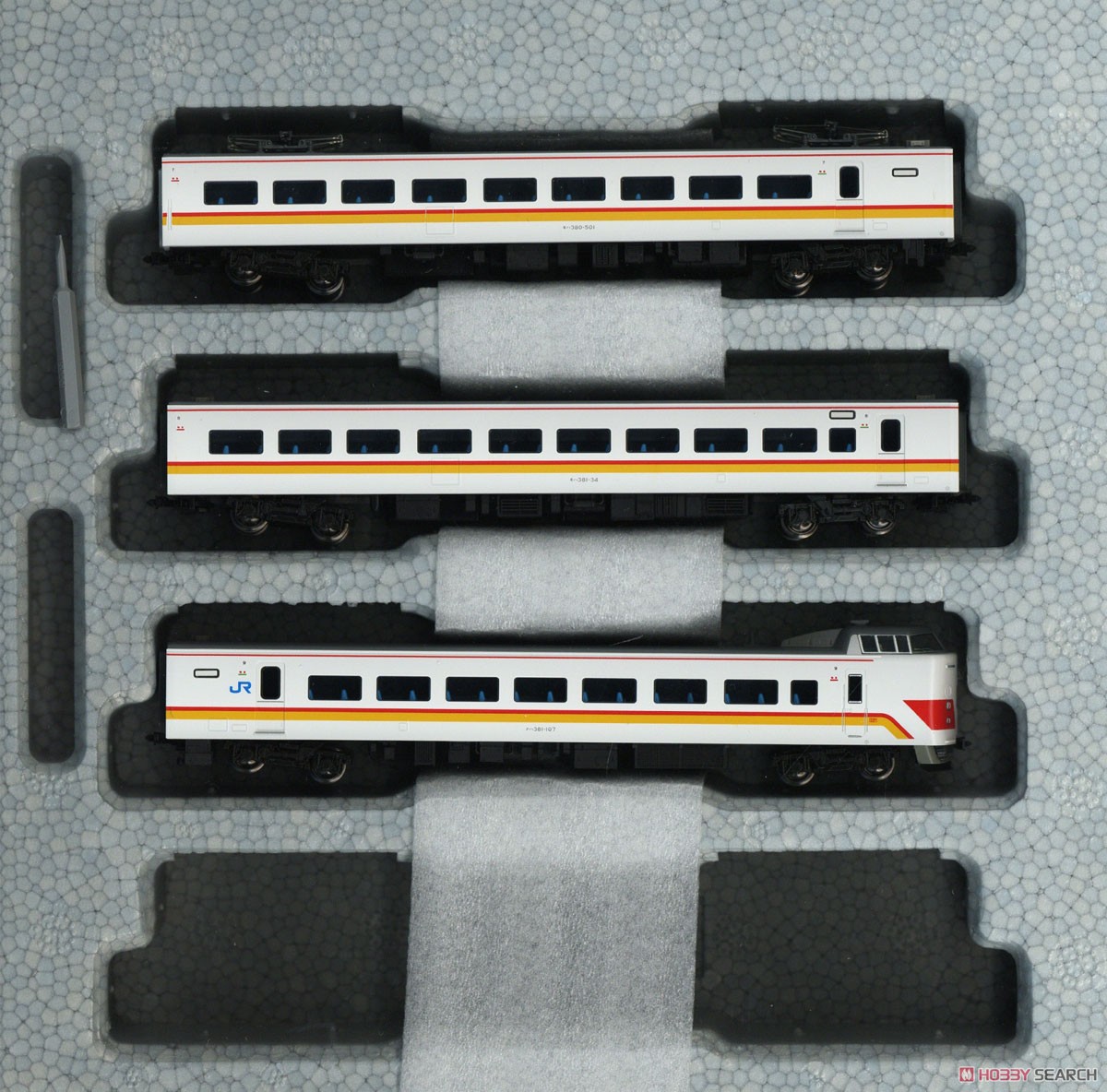 381系「スーパーくろしお」 3両増結セット (増結・3両セット) (鉄道