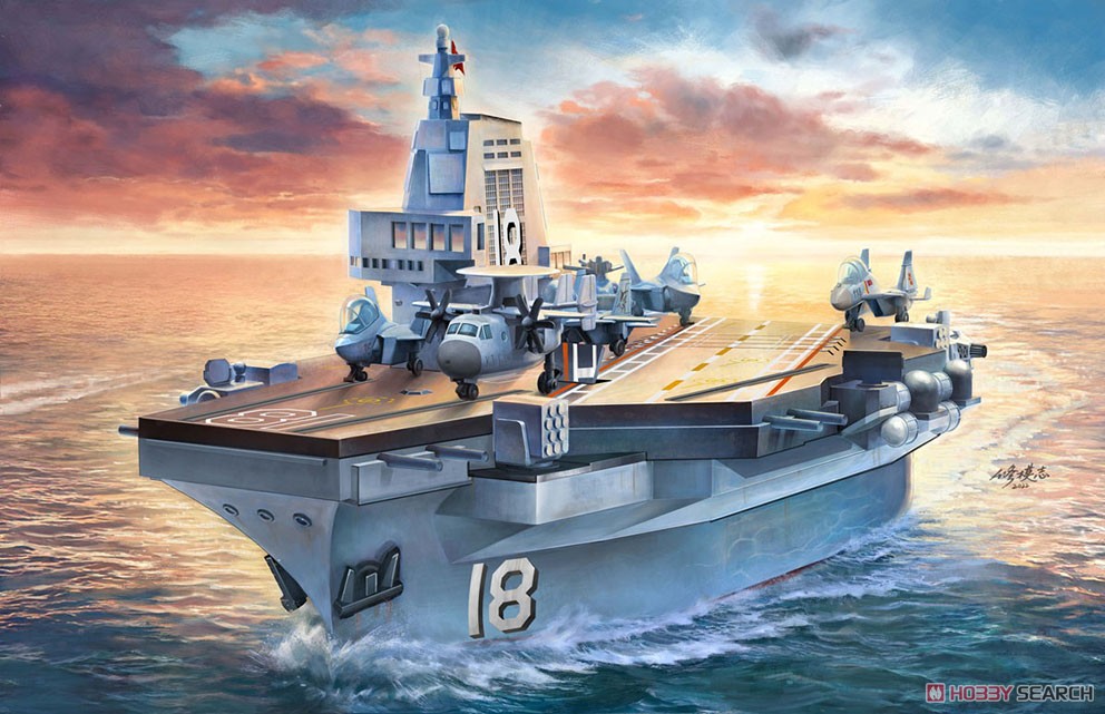 キュートシップシリーズ： 中国人民解放軍海軍 航空母艦 003型 福建 CV