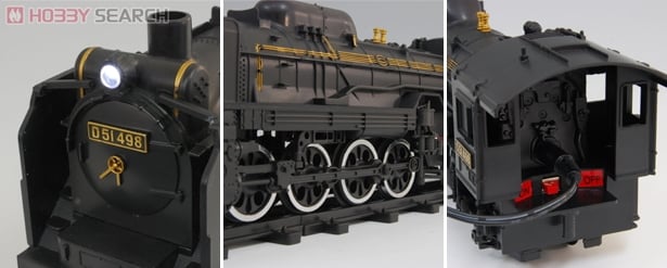 1/40 蒸気機関車 D51形498号機 フルセット (1/40ビッグスケール