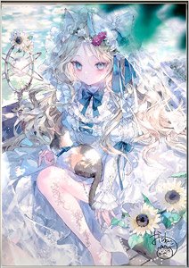 50枚限定】 おにねこ先生直筆サイン入り X-ART製 オーロラアート