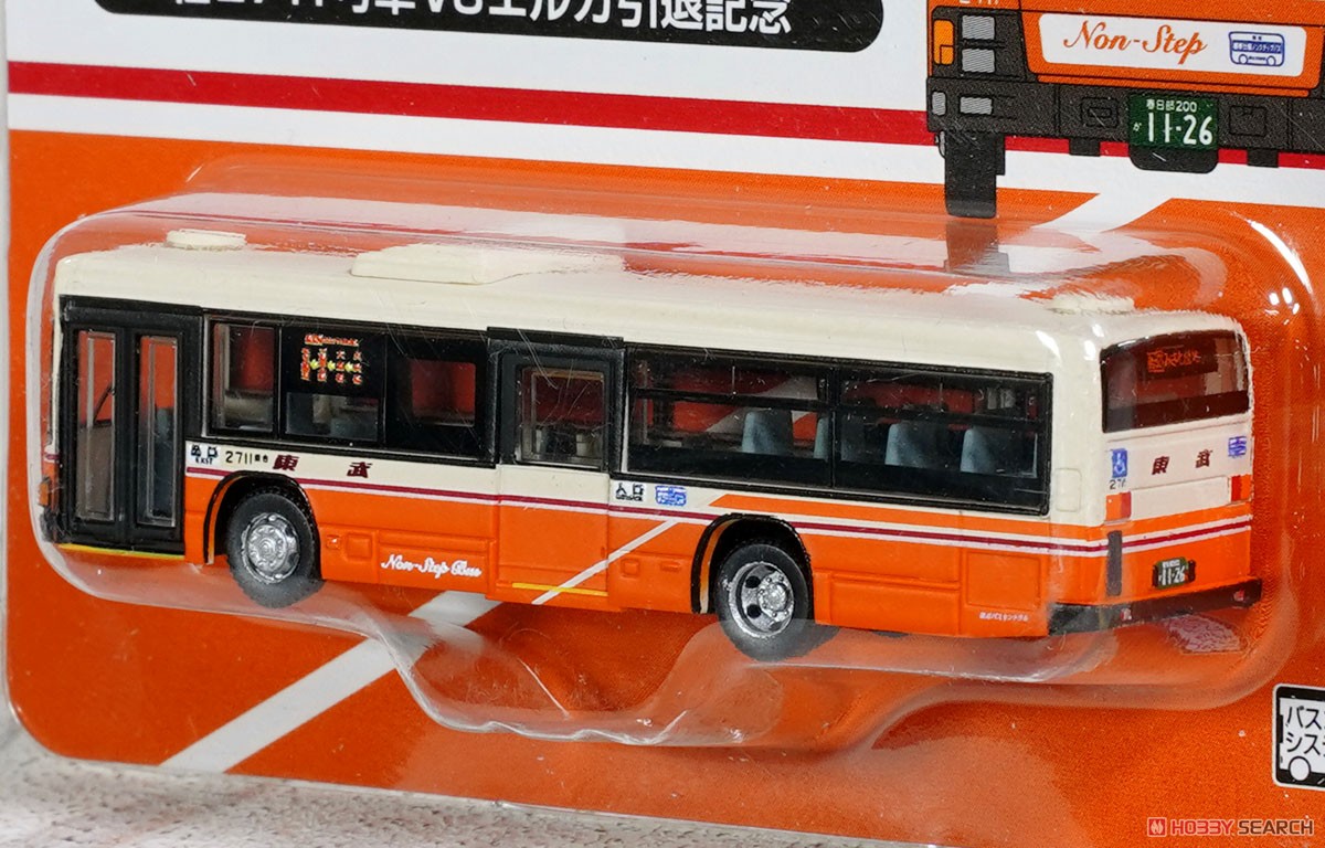 ザ・バスコレクション 東武バスセントラル さよならV8エルガ (鉄道模型