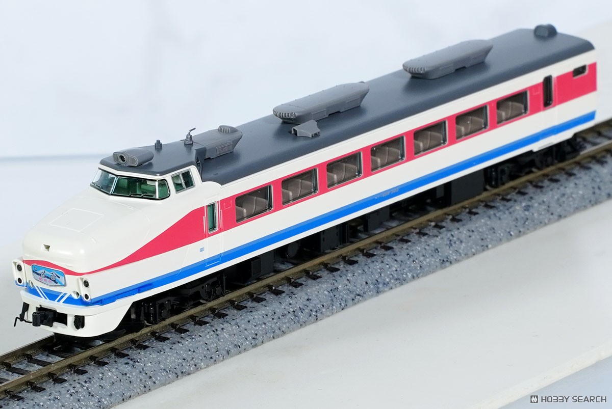 JR 489系特急電車 (金沢運転所・H03編成・白山) 基本セット (基本・5両
