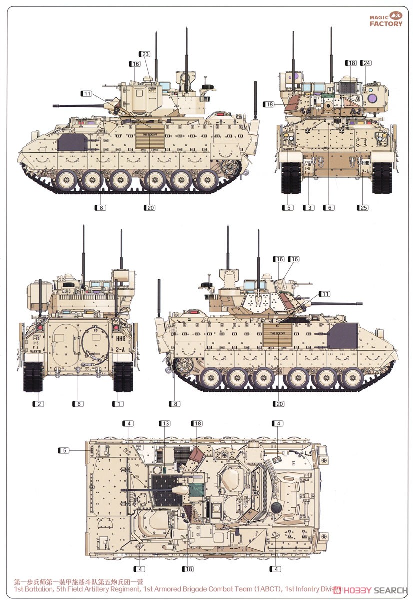 M7A3 BFIST ブラッドレー 火力支援車両 (プラモデル) - ホビーサーチ