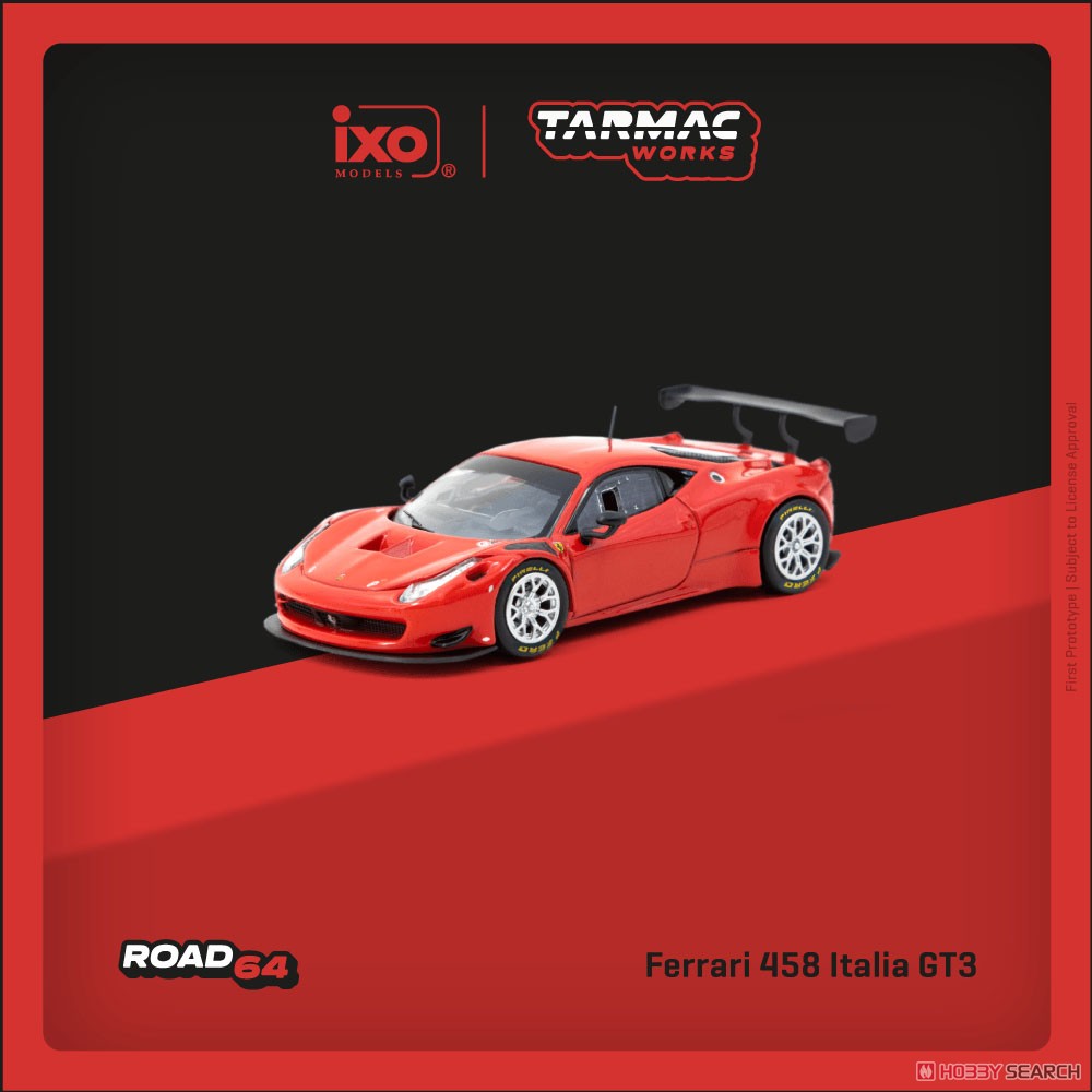 ☆特価品 Ferrari 458 Italia GT3 Red (ミニカー) - ホビーサーチ ミニカー