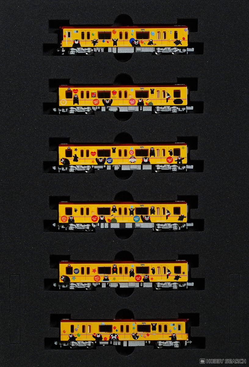 ☆特価品 東京メトロ 銀座線1000系 くまモンラッピング6両セット (6両