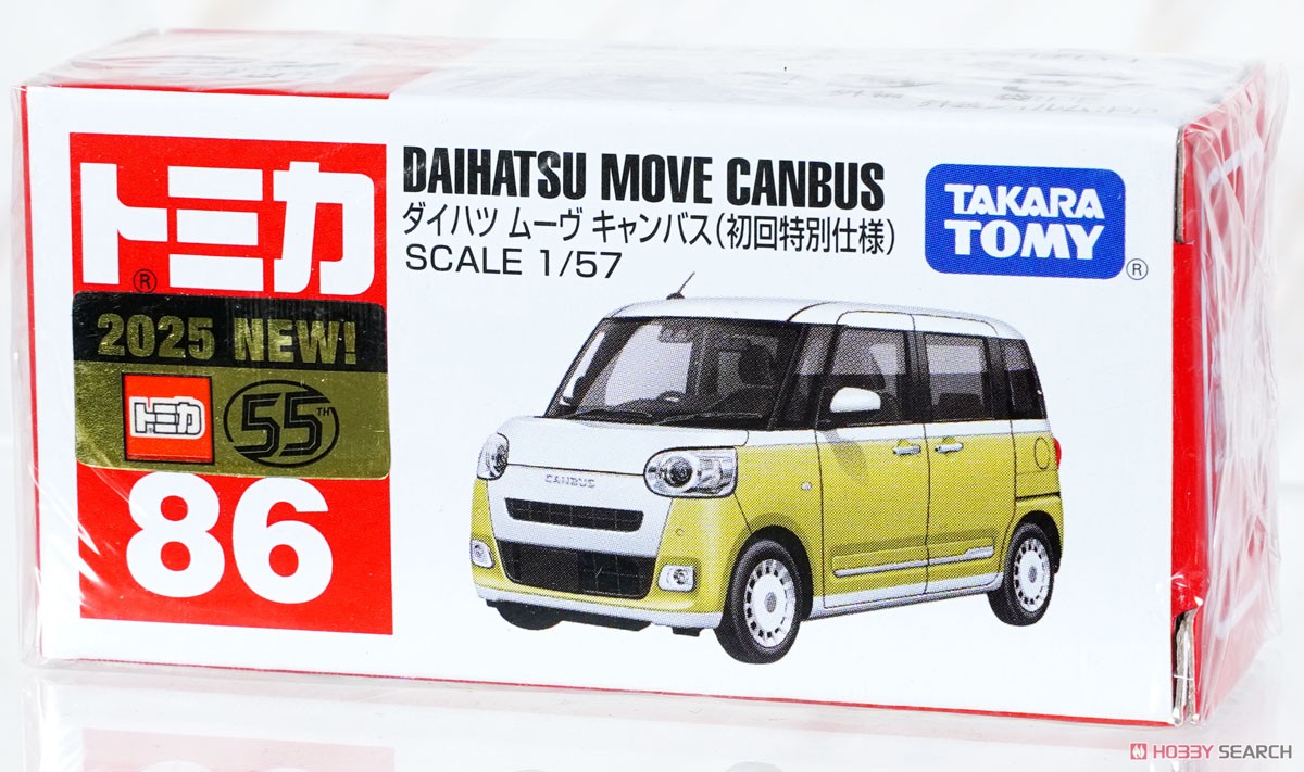 No.86 Daihatsu Move Canvas (First Special Specification) (Tomica
