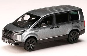 三菱 デリカ D:5 CHAMONIX グラファイトグレーメタリック (ミニカー