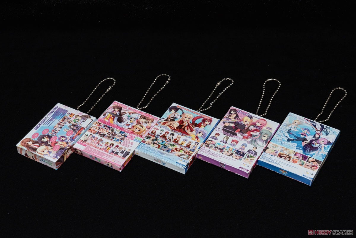 ☆特価品 パッケージキーホルダー[ゆずソフトA] (5個セット