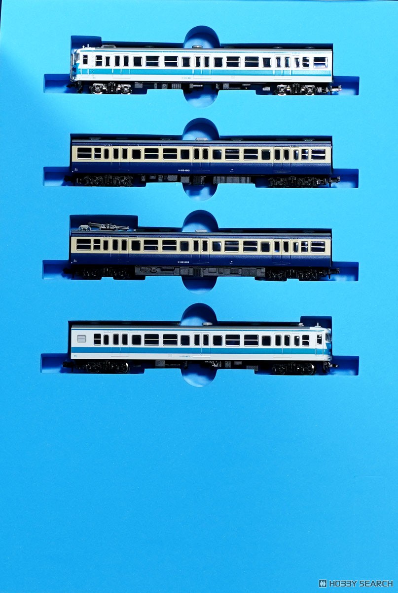 113系 阪和色+横須賀色 幕張電車区 4両セット (4両セット) (鉄道模型