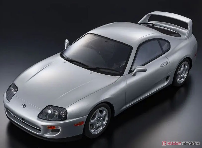 トヨタ スープラ A80 (シルバー) (ミニカー) - ホビーサーチ ミニカー