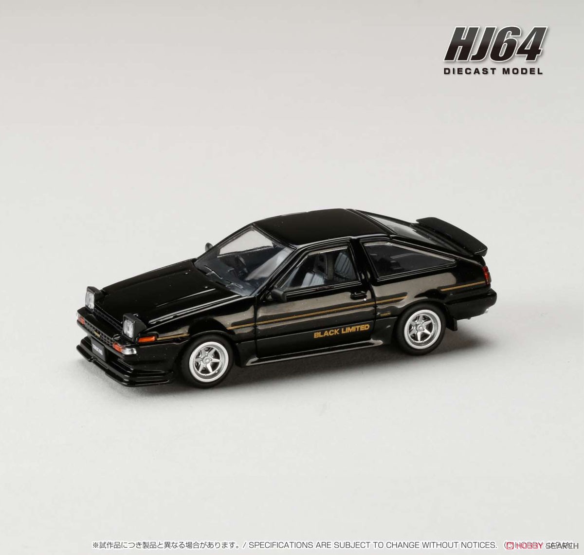 トヨタ スプリンター トレノ GT APEX (AE86) BLACK LIMITED JDM Style