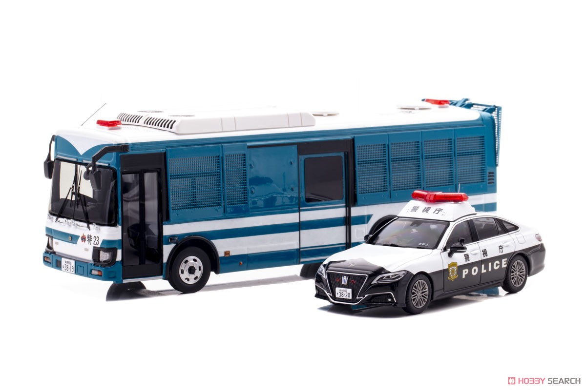 いすゞ エルガミオ 2023 警視庁警備部機動隊大型人員輸送車両 (特23