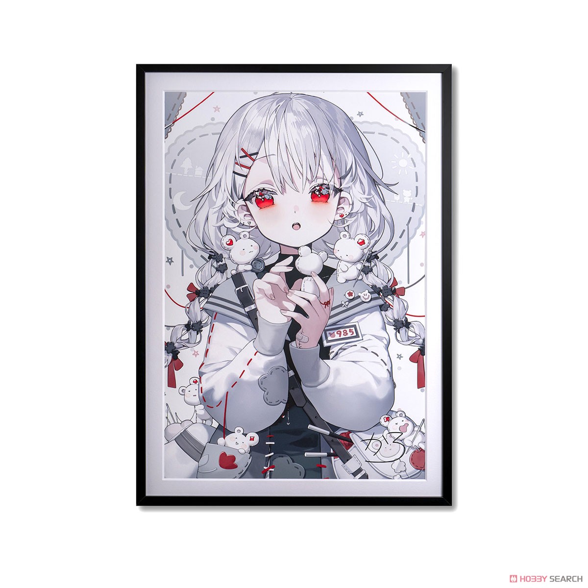 50枚限定】 夏炉先生直筆サイン入り X-ART製 A3+サイズジークレー