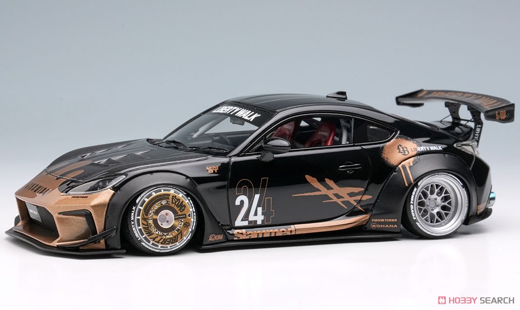 lb nation GR86 `LIKEWISE` ブラック / ゴールド (ミニカー) - ホビー