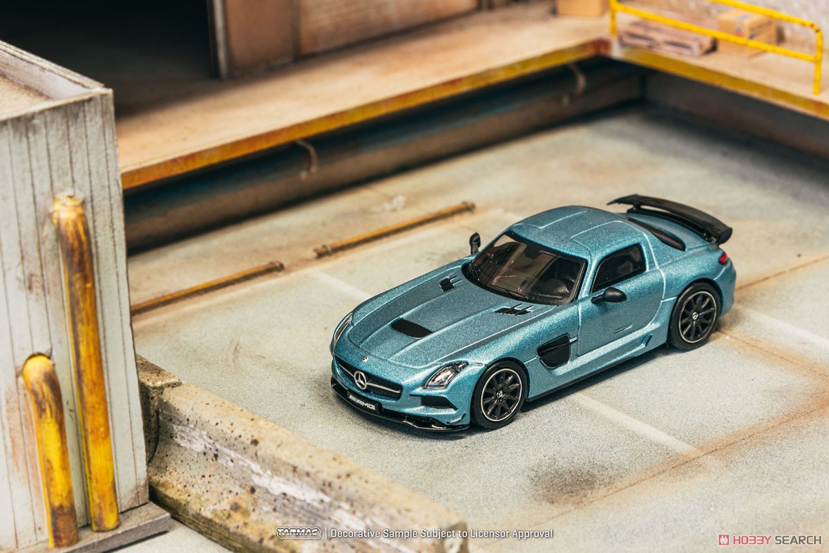 Mercedes-Benz SLS AMG Coupe Black Series Matte Blue (ミニカー