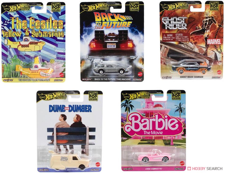 Bargain Item* Hot Wheels Pop culture Assortment - 986H (Set of 10
