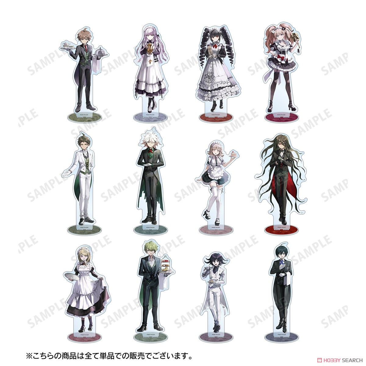 ダンガンロンパ 狛枝凪斗 カムクライズル illustratorコラボ アクスタ