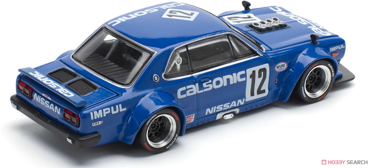 スカイラインGT-R V8ドリフト (ハコスカ) カルソニック (ミニカー