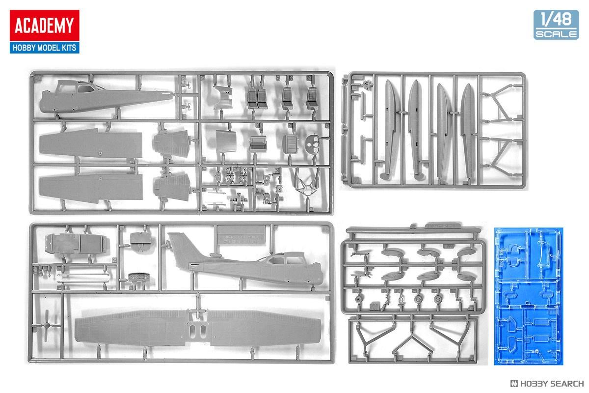 セスナ 172 スカイホーク `CAP 民間航空パトロール` (プラモデル