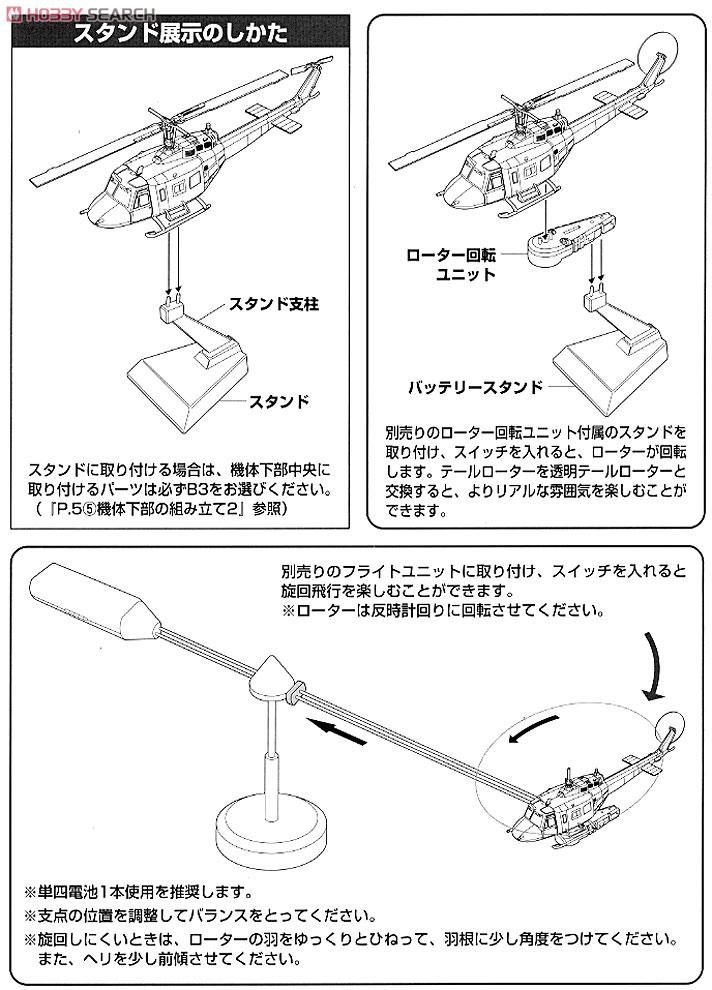 陸上自衛隊 UH-1J 東部方面ヘリコプター隊 (立川) (彩色済みプラモデル
