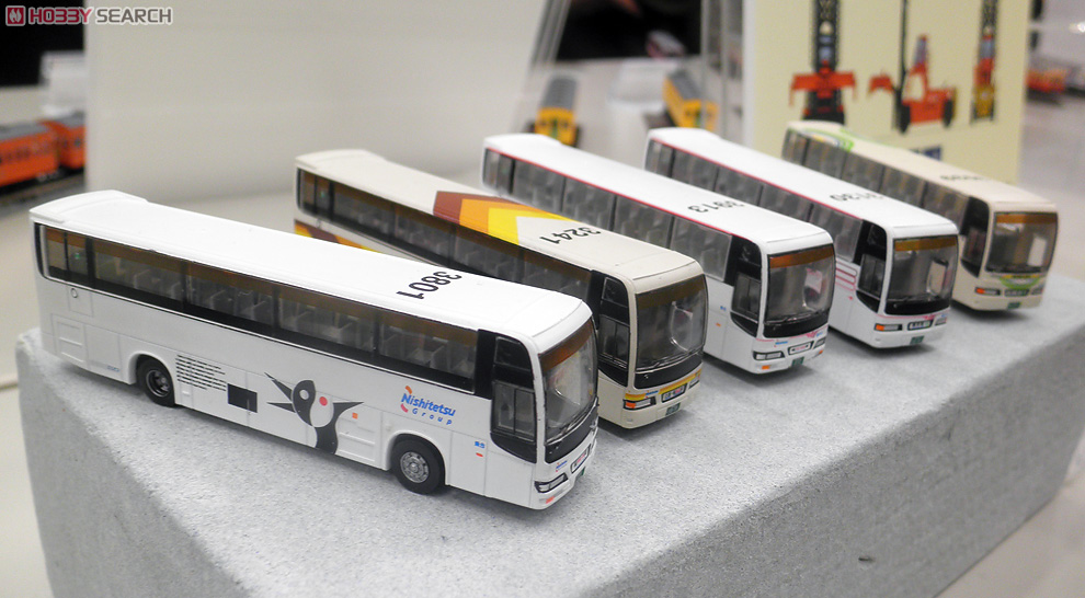 ザ・バスコレクション 西日本鉄道高速バス (5台セット) (鉄道模型