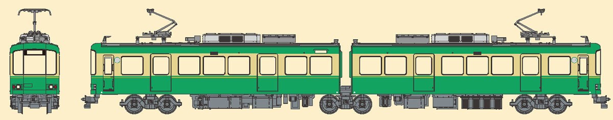 価格未定] 16番(HO) T-Evolution 006 江ノ島電鉄1000形 更新車 新標準