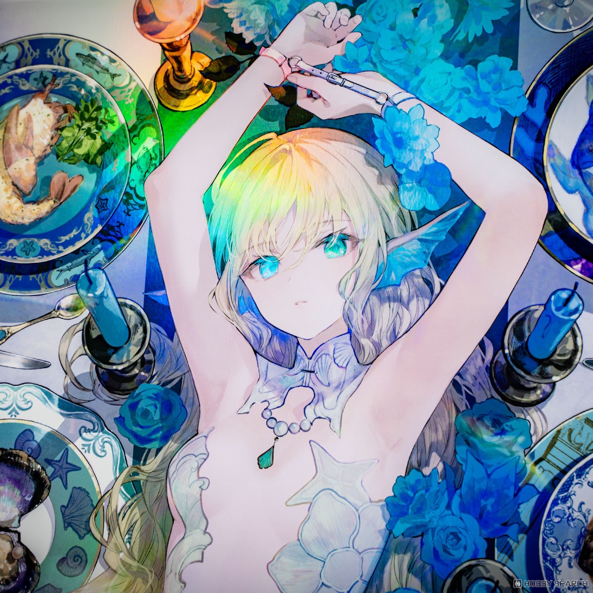 ホビーサーチ限定】 藤ちょこ先生直筆サイン入りA3オーロラアート