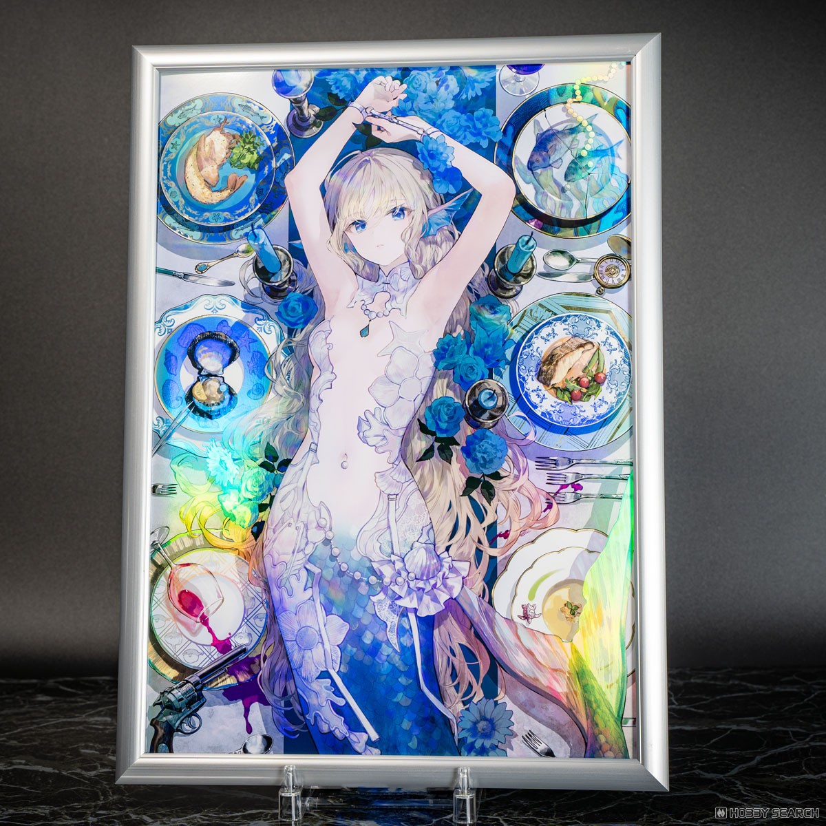 ホビーサーチ限定】 藤ちょこ先生直筆サイン入りA3オーロラアート