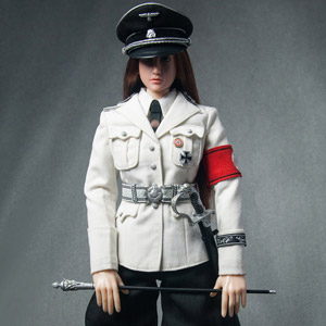 トイズシティ 1/6 ドイツ ナチ党 武装親衛隊 女性将校 制服セット