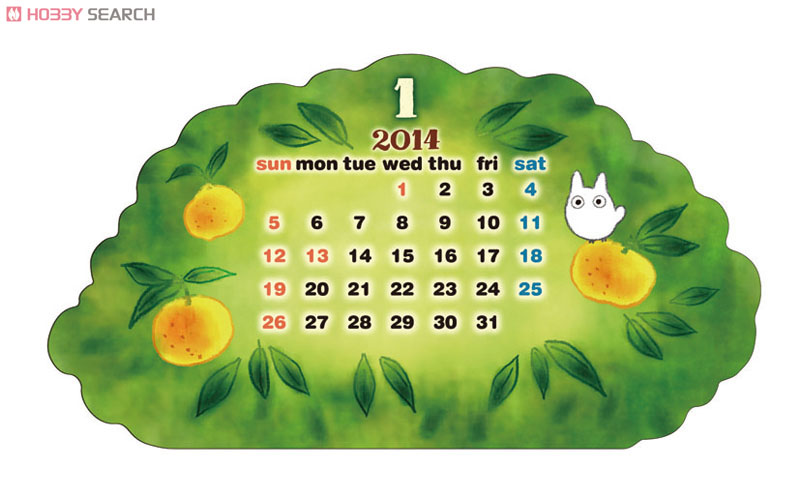 となりのトトロ トトロの不思議な木 2014 カレンダー (キャラクター
