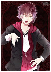 DIABOLIK LOVERS MORE,BLOOD クリアポスター 逆巻アヤト (キャラクター