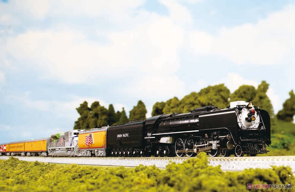 UP FEF-3 蒸気機関車 #844 (黒) ☆外国形モデル (鉄道模型) - ホビー