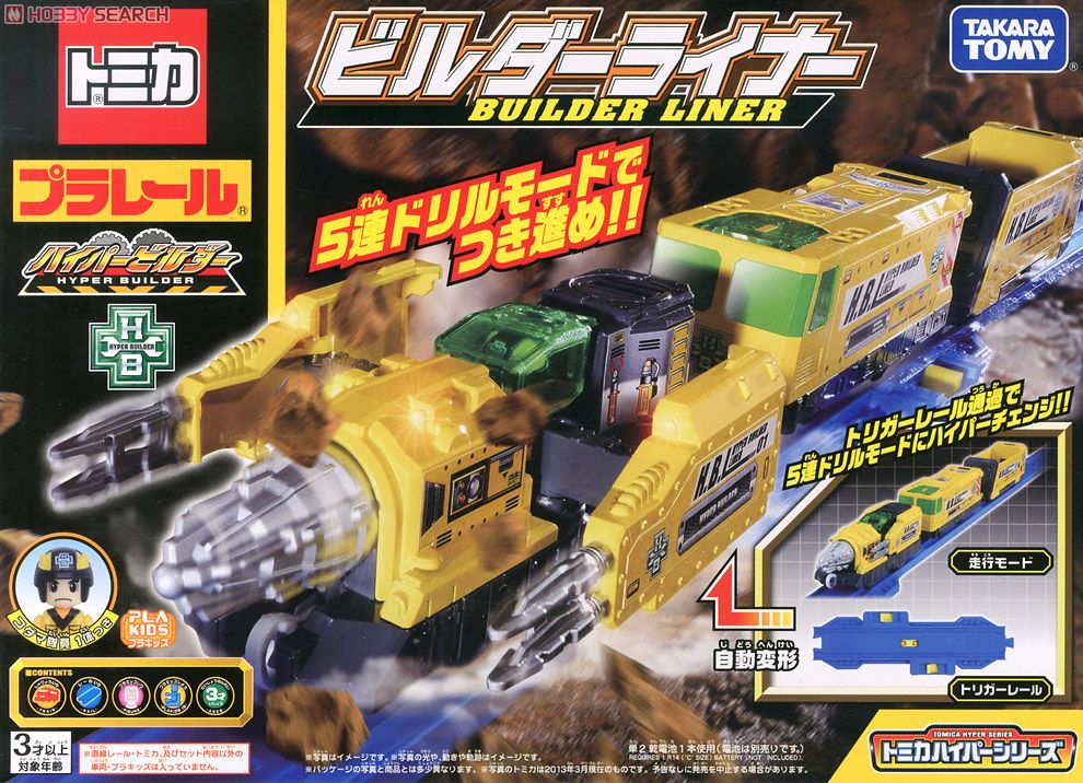 ハイパーブルーポリス ブルーポリスライナー (3両セット) 鉄道模型