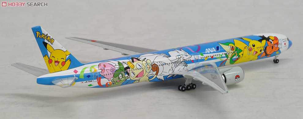 1/400 777-300 JA754A ピース☆ジェット (完成品飛行機) - ホビー