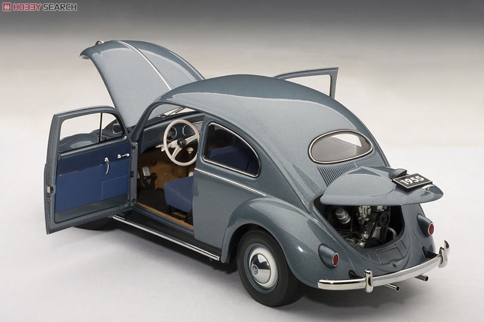 フォルクスワーゲン タイプ1 (ビートル) 1955 (グレー) (ミニカー