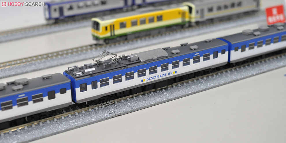 限定品】 JR 455系 電車 (仙山線) (3両セット) (鉄道模型) - ホビー