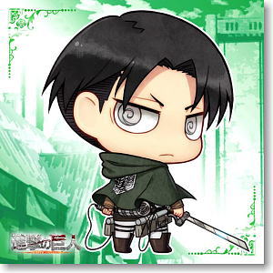 進撃の巨人 もふもふミニタオル リヴァイ (キャラクターグッズ