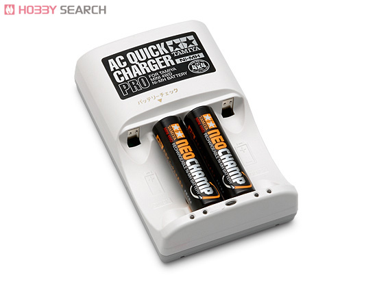 ミニ四駆 単3形 ニッケル水素電池 ネオチャンプ(2本)と急速充電器PRO