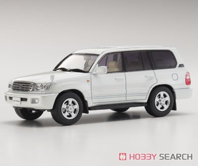 トヨタ ランドクルーザー 100 (パールホワイト) (ミニカー) - ホビー
