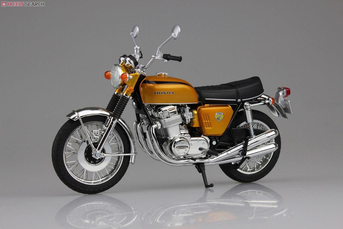 ミニチャンプス 1/6 HONDA CB750 ゴールドミニカーバイク模型