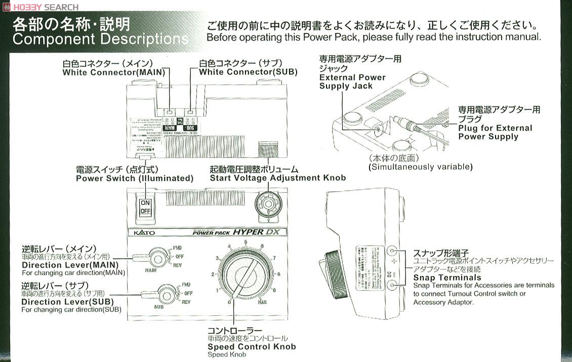 パワーパック ハイパーDX (鉄道模型) - ホビーサーチ 鉄道模型 N
