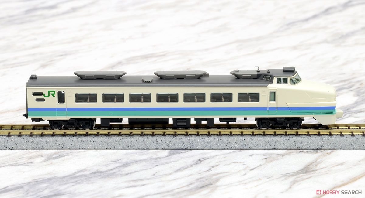 JR 485系特急電車 (上沼垂色・白鳥) 基本セットA (基本A・5両セット