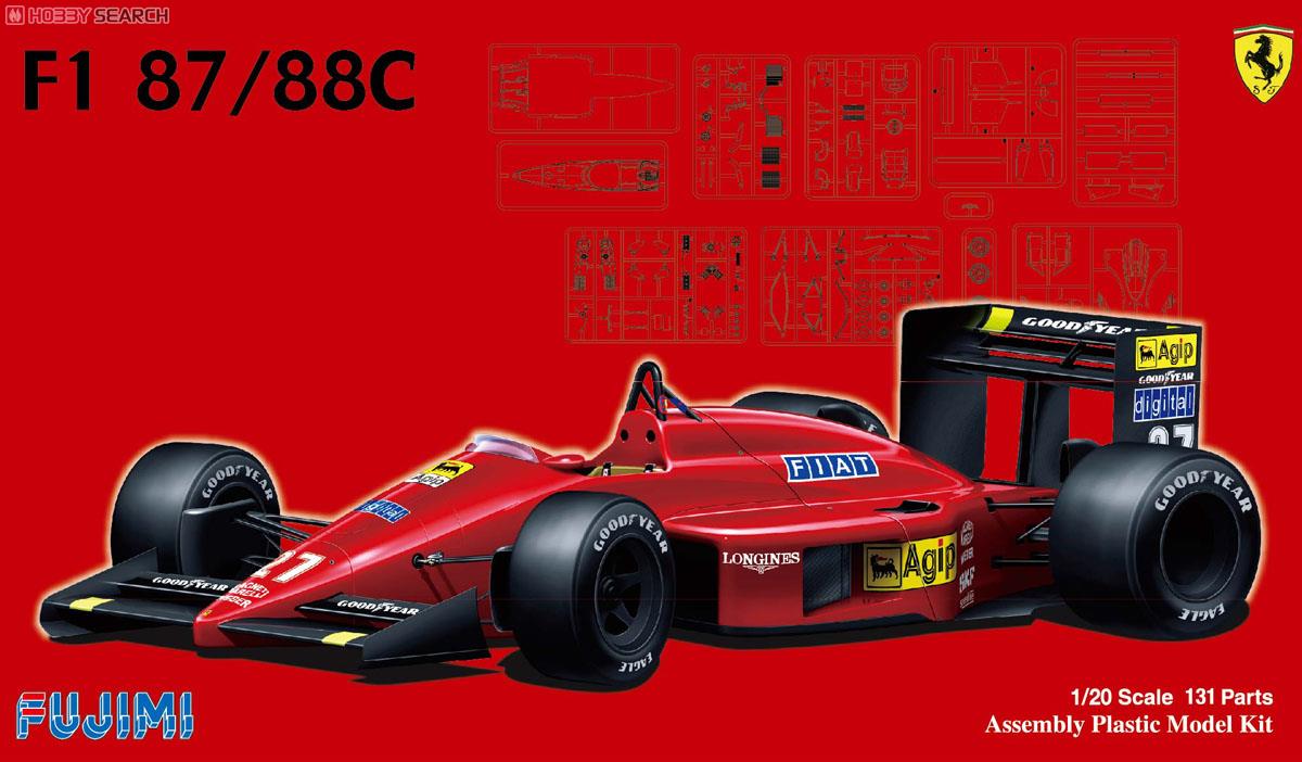 フェラーリ F1-87/88C (プラモデル) - ホビーサーチ カーモデル