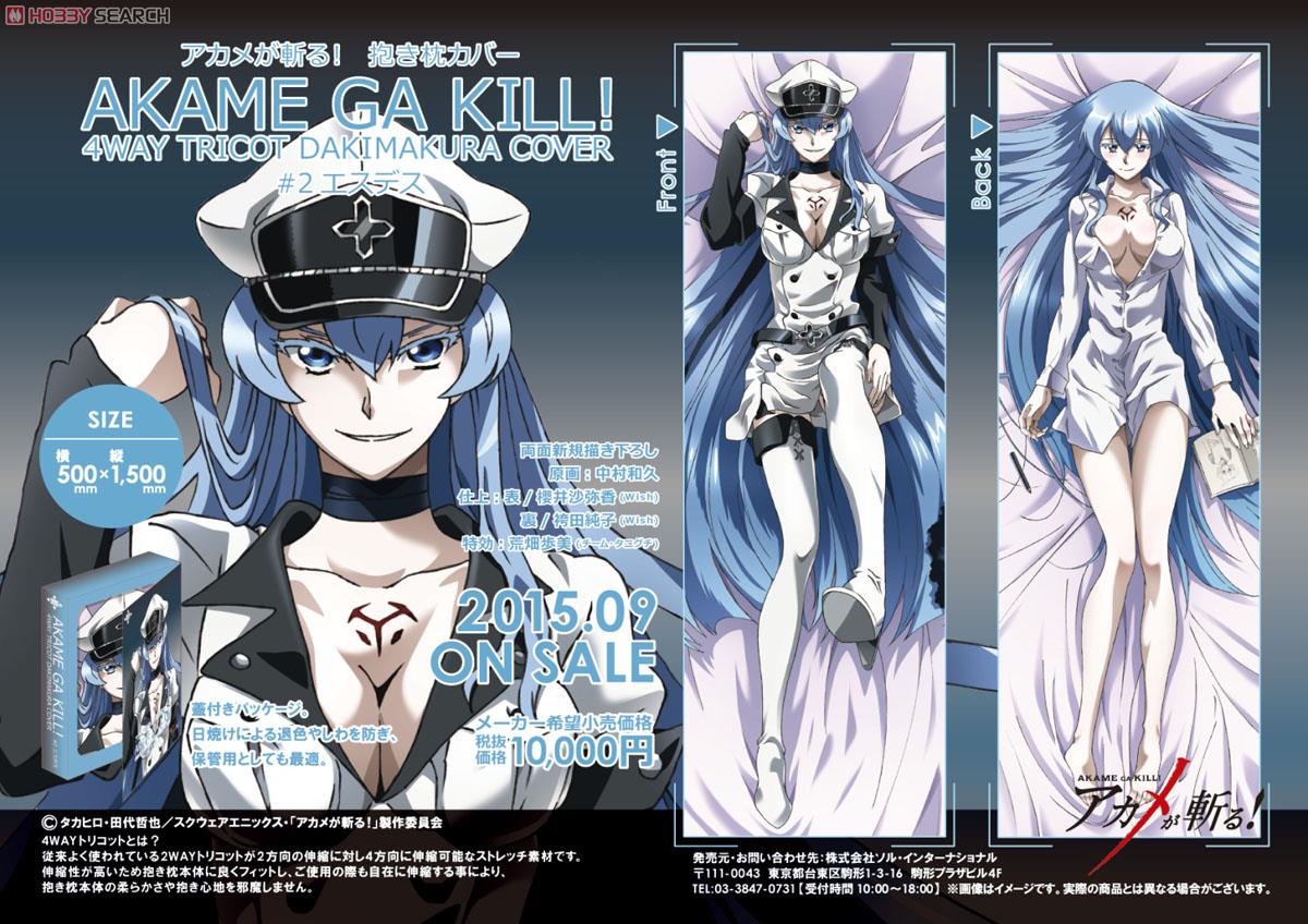 アカメが斬る! 抱き枕カバー#2 エスデス (キャラクターグッズ
