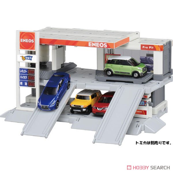 トミカタウンビルドシティ ガソリンスタンド(ENEOS) (トミカ) - ホビー