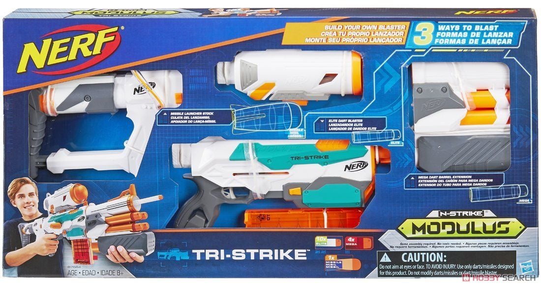ナーフ N-ストライク モジュラス TRI ストライク (スポーツ玩具