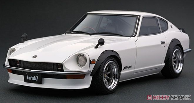 Nissan Fairlady Z (S30) White (ミニカー) - ホビーサーチ ミニカー
