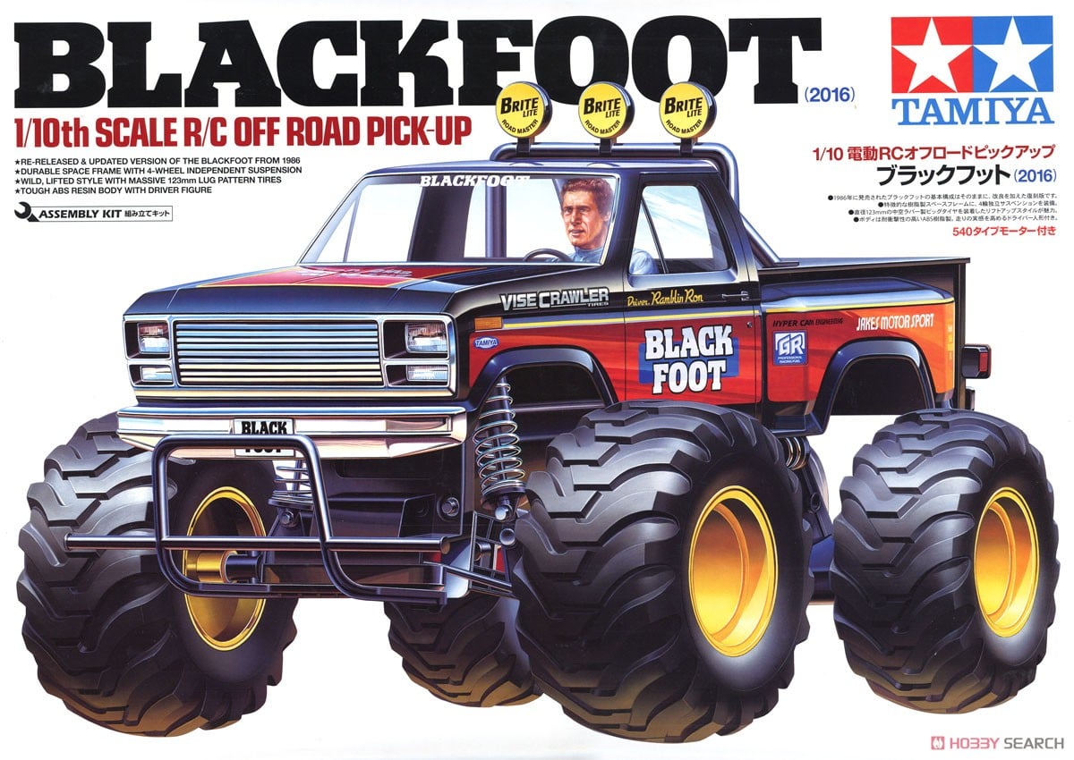 電動RCカ- ブラックフット (2016) (ラジコン) - ホビーサーチ ミニ四駆他